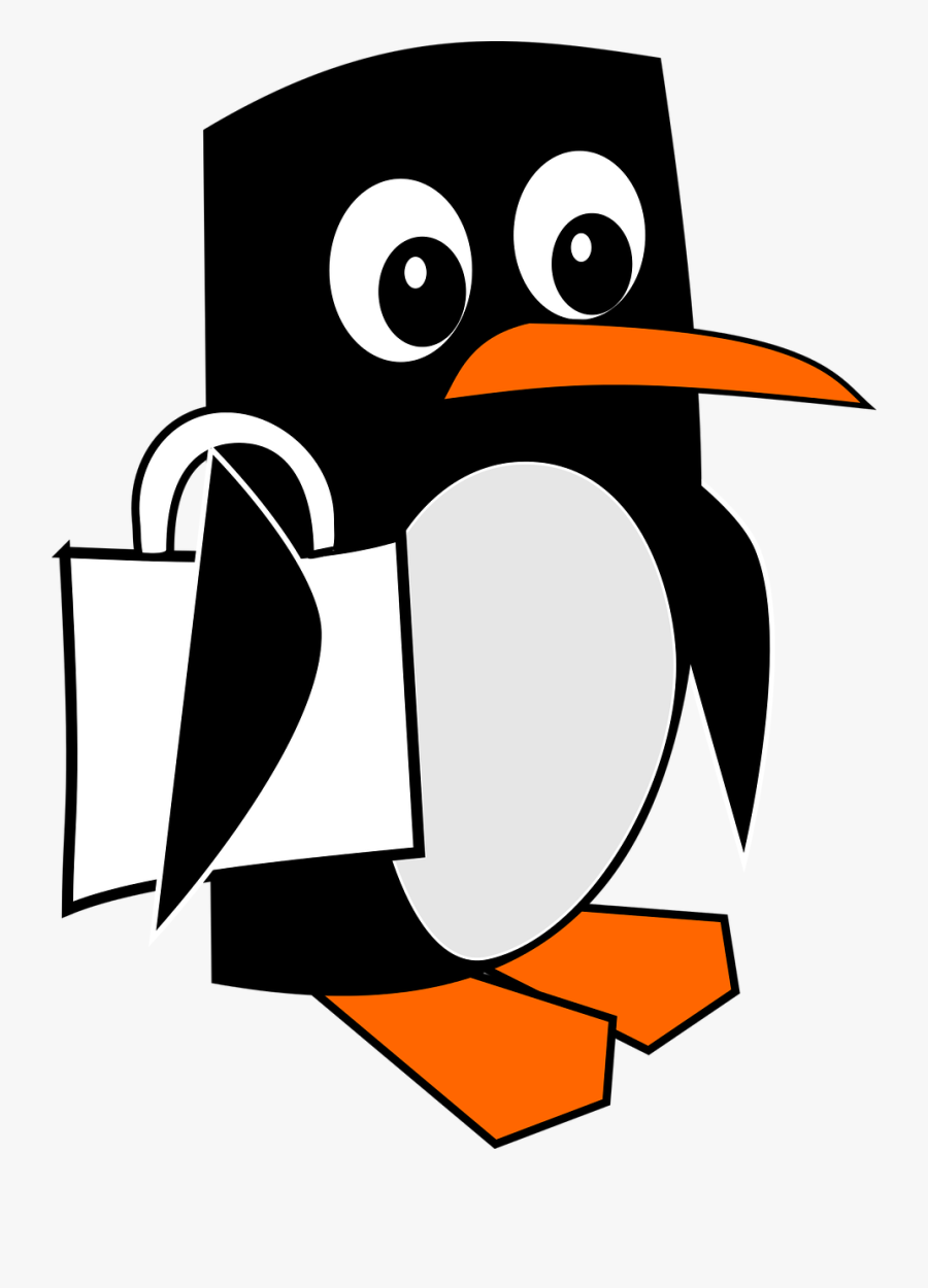 Penguin, Clipart, Animal, Drawn, Cartoon, Funny - ภาพ ตัด ปะ การ์ตูน, Transparent Clipart