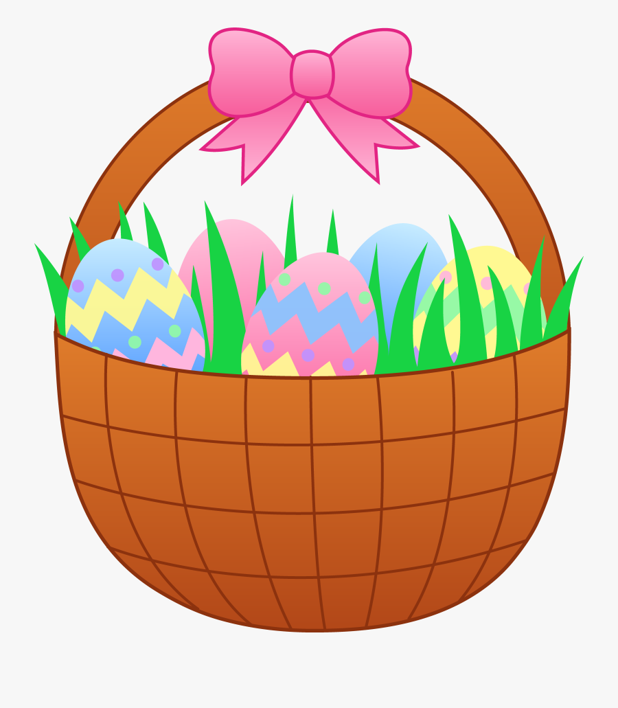 Animated Pictures Of Easter Eggs - Easter Egg Basket Cartoon, Transparent Clipart