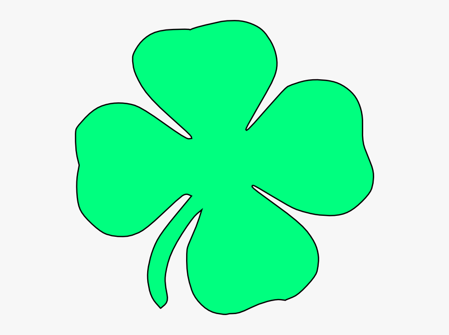 Clover Clipart Large - Cross, Transparent Clipart