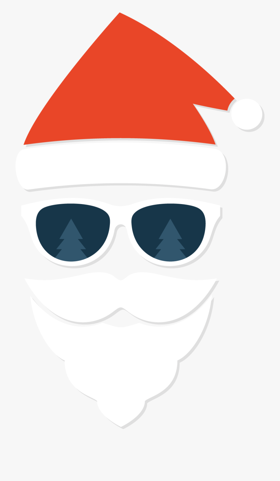 Claus Elderly Creative Vector Design Avatar Santa Clipart, Transparent Clipart