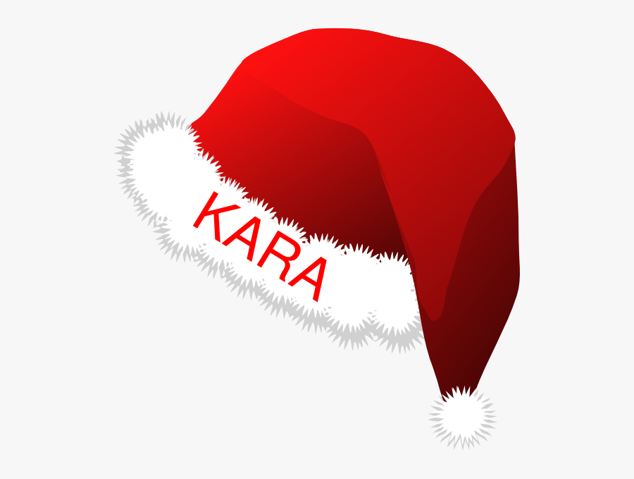 Santa Clipart - Clip Art Transparent Background Santa Hat, Transparent Clipart