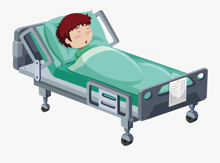 Hospital Clipart Hospital Bed - Hospital Bed Clipart, Transparent Clipart