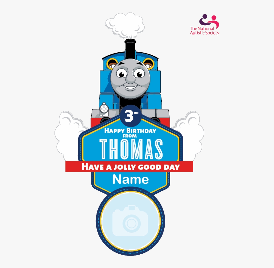 Thomas The Train Rd Birthday Clip Art Th Transparent - Red Thomas And Friends T Shirt, Transparent Clipart