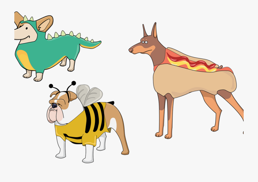 Halloween Pirate Dog, Halloween Clipart, Pirate, Skeleton - Dogs In Costumes Clip Art, Transparent Clipart