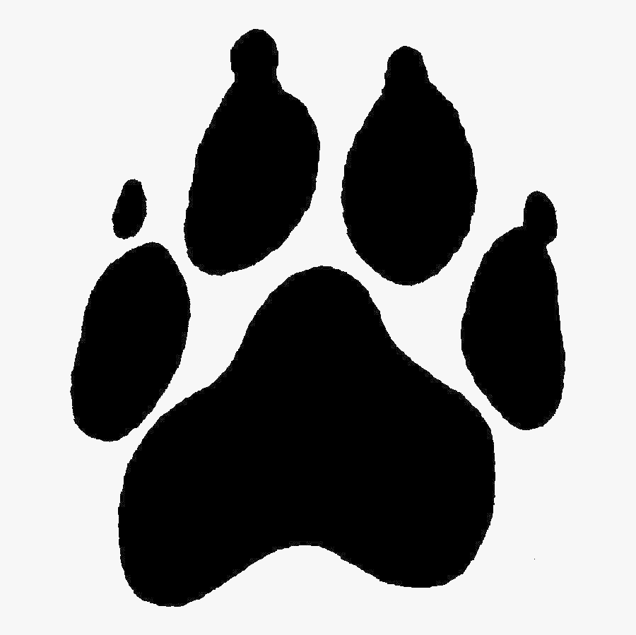 Paw Print Free Dog Clip Art On Clipart Transparent - Panther Paw Print Clip Art Free, Transparent Clipart
