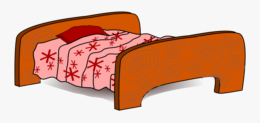 Angle,orange,chair - Bed Clip Art, Transparent Clipart