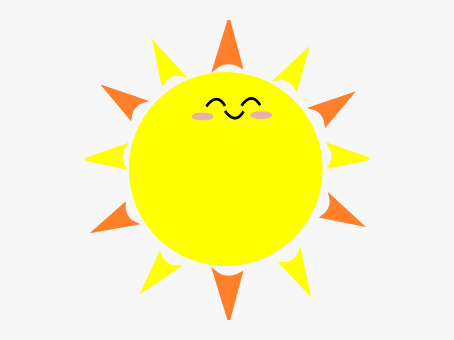 Sunshine Smiley Face Clip Art Clipart Best Clipart - Cute Happy Sun Clipart Png, Transparent Clipart