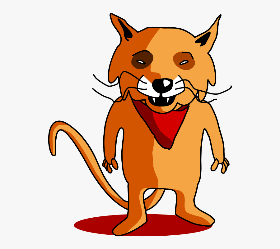 Fox Clipart Zorro - Hungry Fox Cartoon, Transparent Clipart