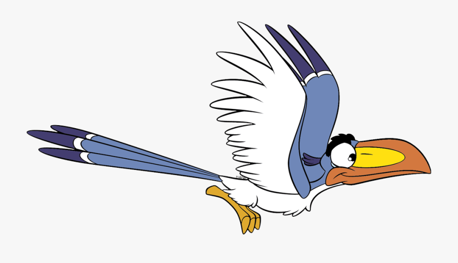 Lion King Zazu Flying , Free Transparent Clipart - ClipartKey