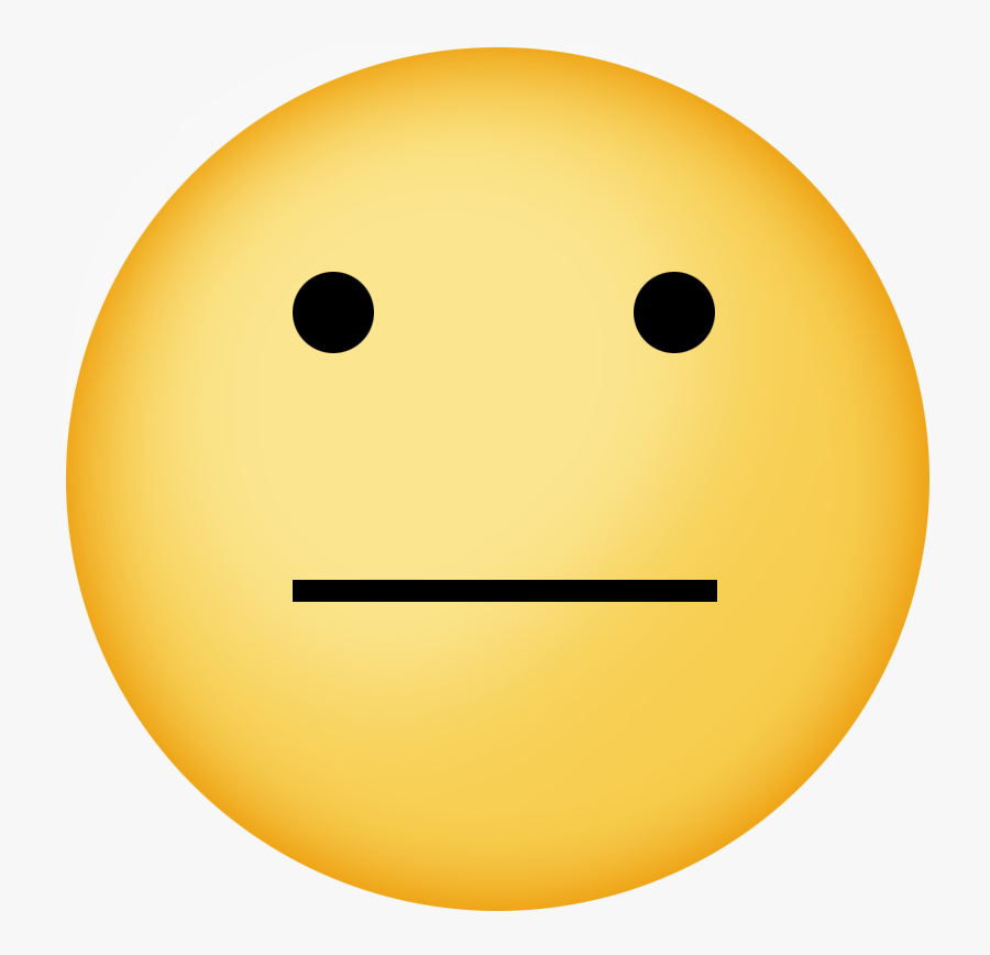 Normal Face Clip Art - Normal Smiley Face, Transparent Clipart