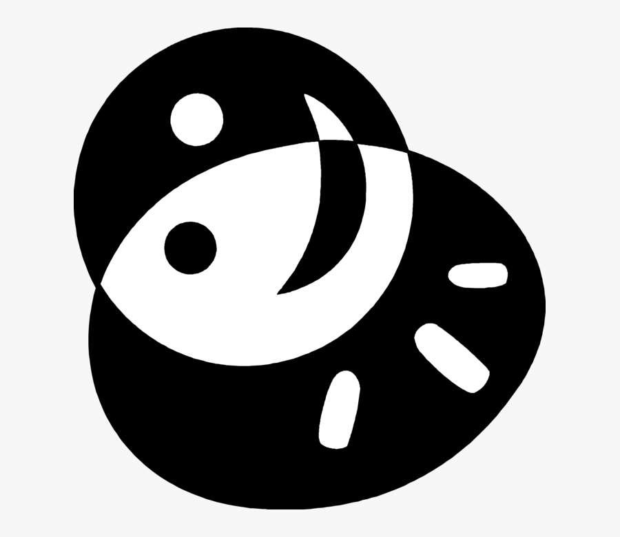 Vector Illustration Of Happy Face Smilie Emoticon Emoji - Circle, Transparent Clipart