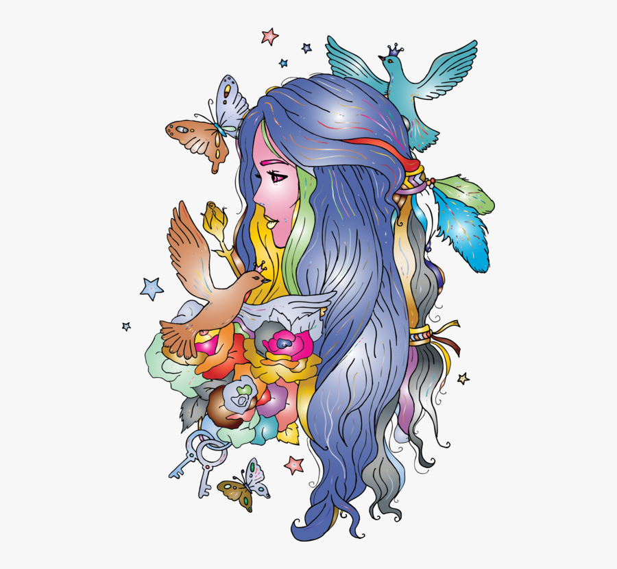 Art,angel,supernatural Creature - Illustration, Transparent Clipart