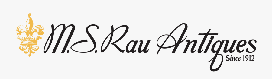 Ms Rau Antiques Logo, Transparent Clipart