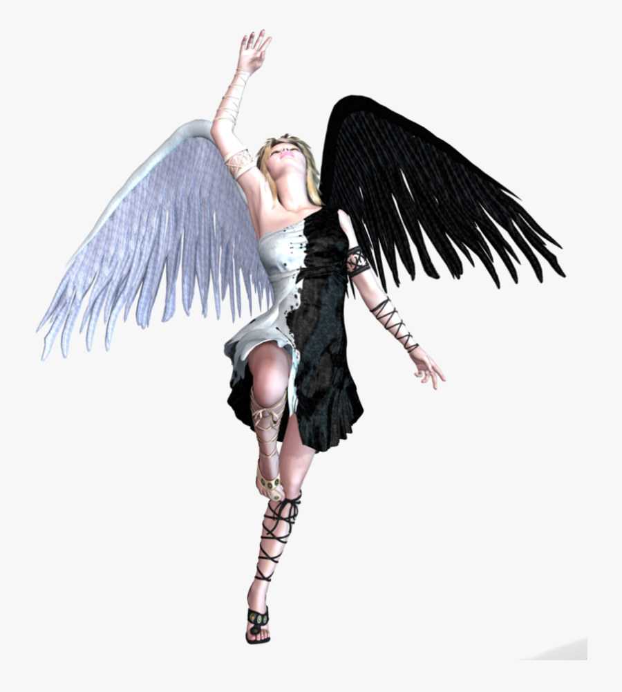 Fallen Angel Clip Art - Sexy Angel Transparent Background, Transparent Clipart