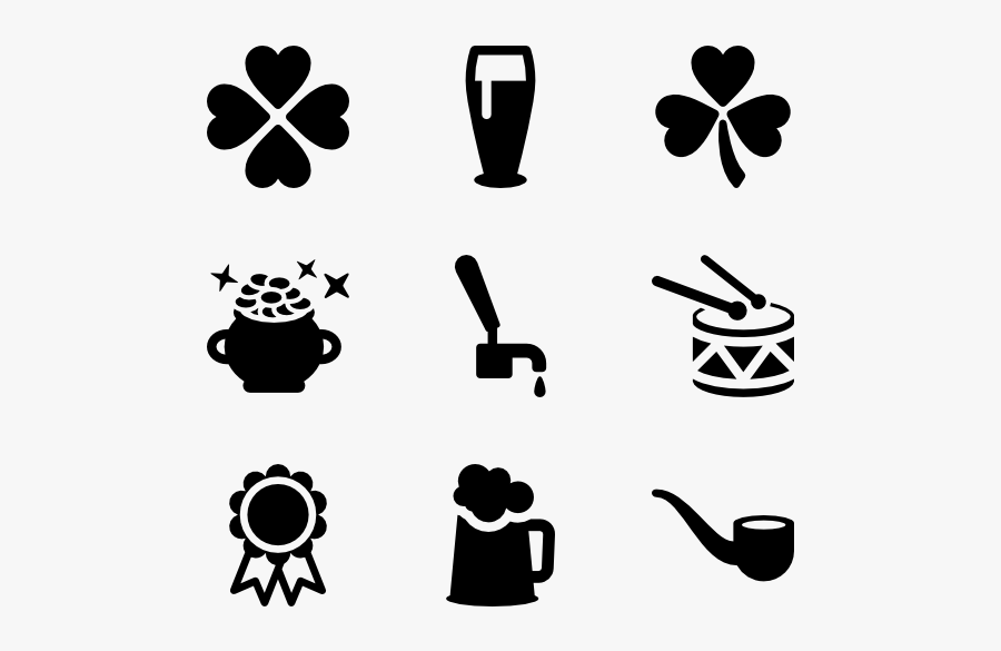 Saint Patrick Day - Ireland Icon Png, Transparent Clipart