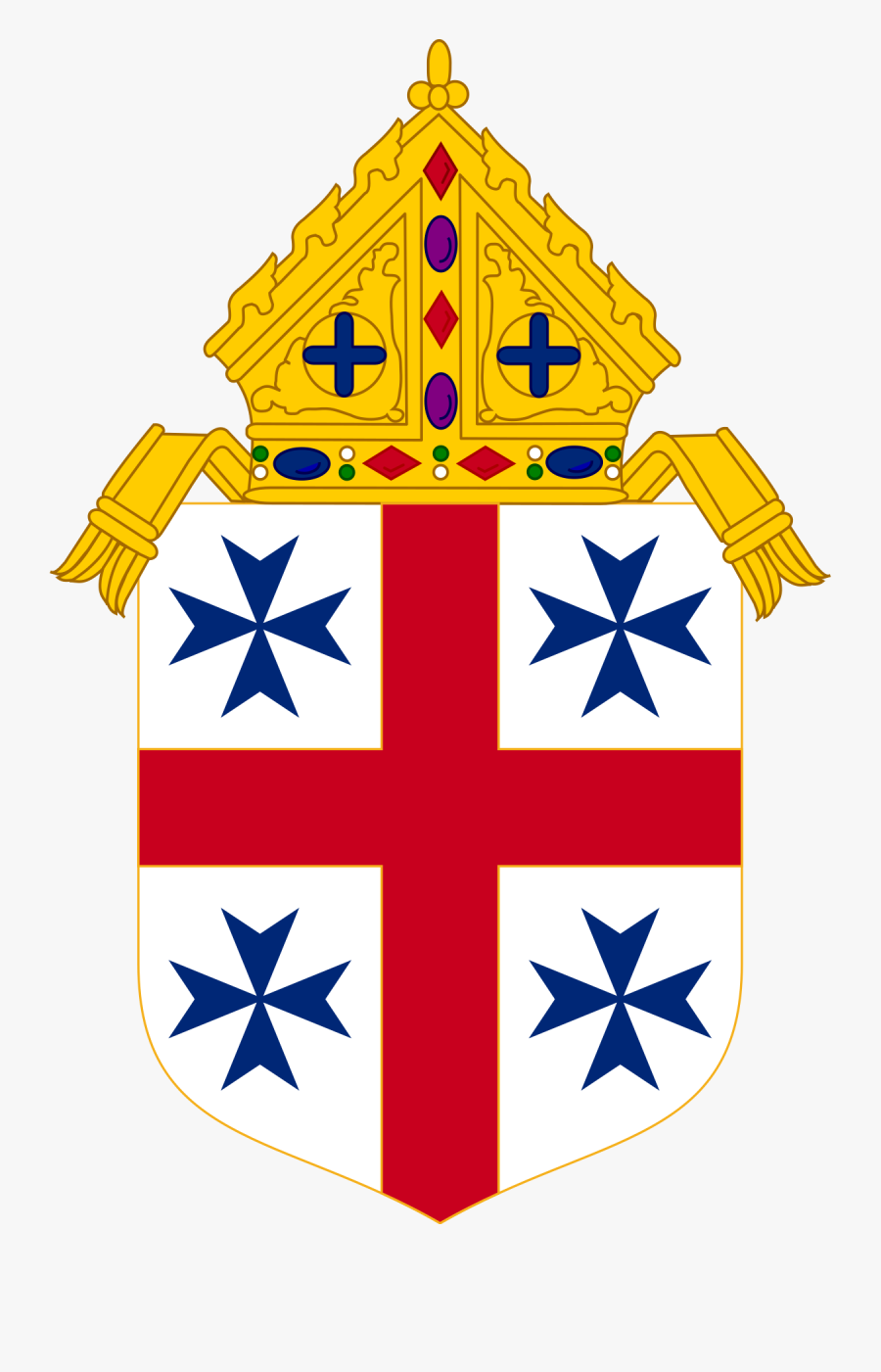 Anglican Catholic Church Of Canada - Roman Catholic Coat Of Arms, Transparent Clipart