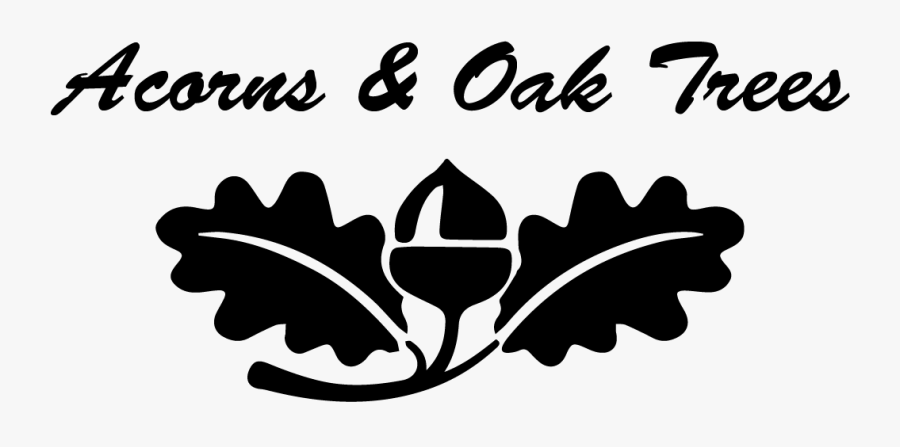Acorns & Oak Trees, Transparent Clipart