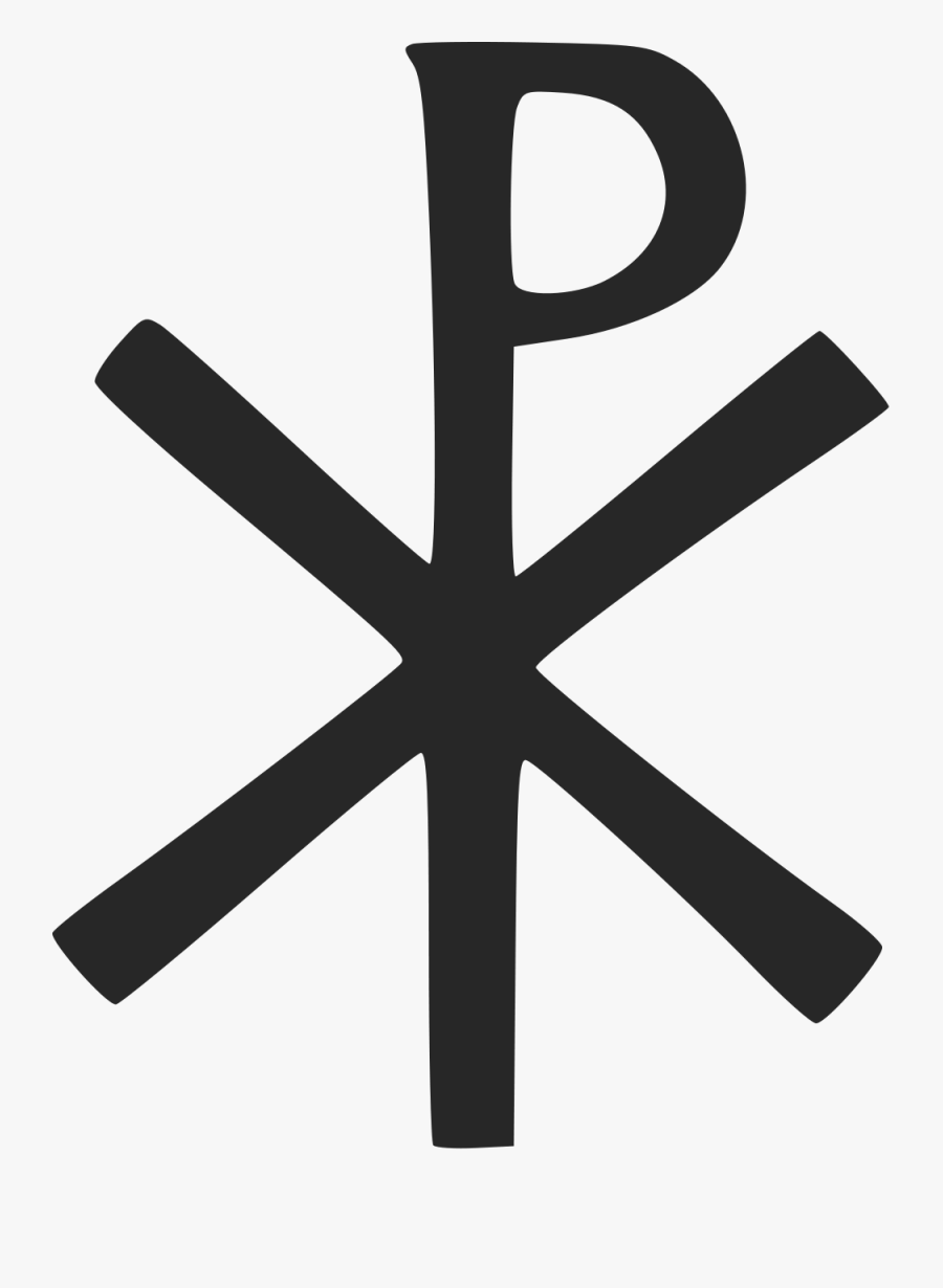 Catholic Church Symbols - Chi Rho, Transparent Clipart
