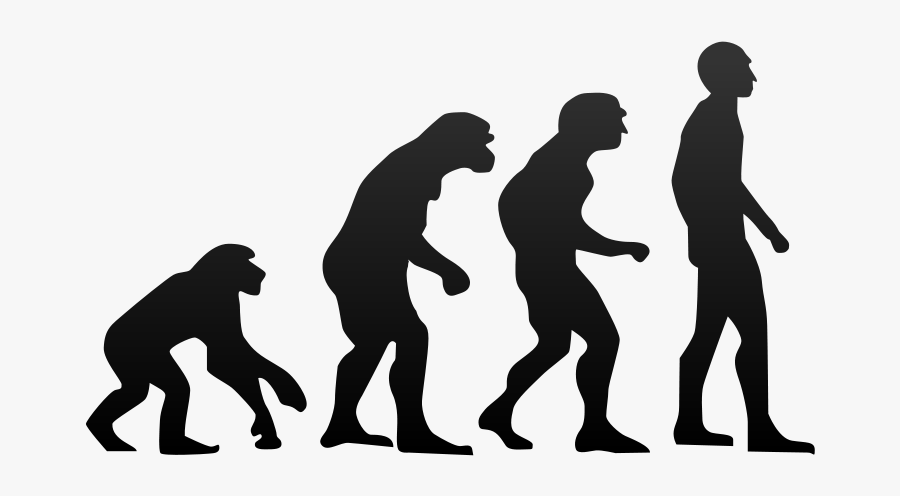 Evolution Of Man 4, Transparent Clipart