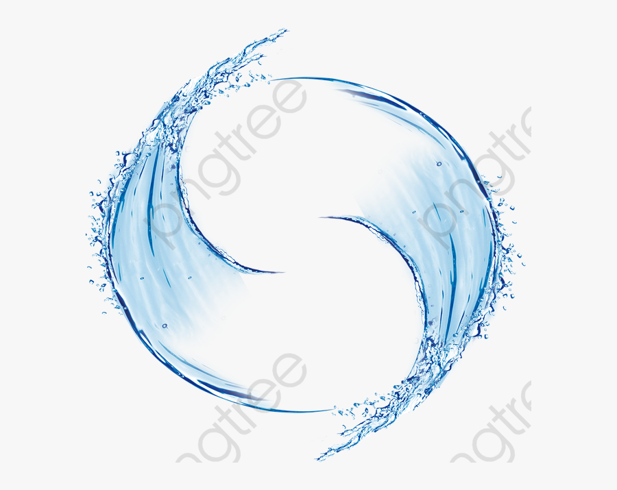 Water Ring - Yin Yang Water, Transparent Clipart