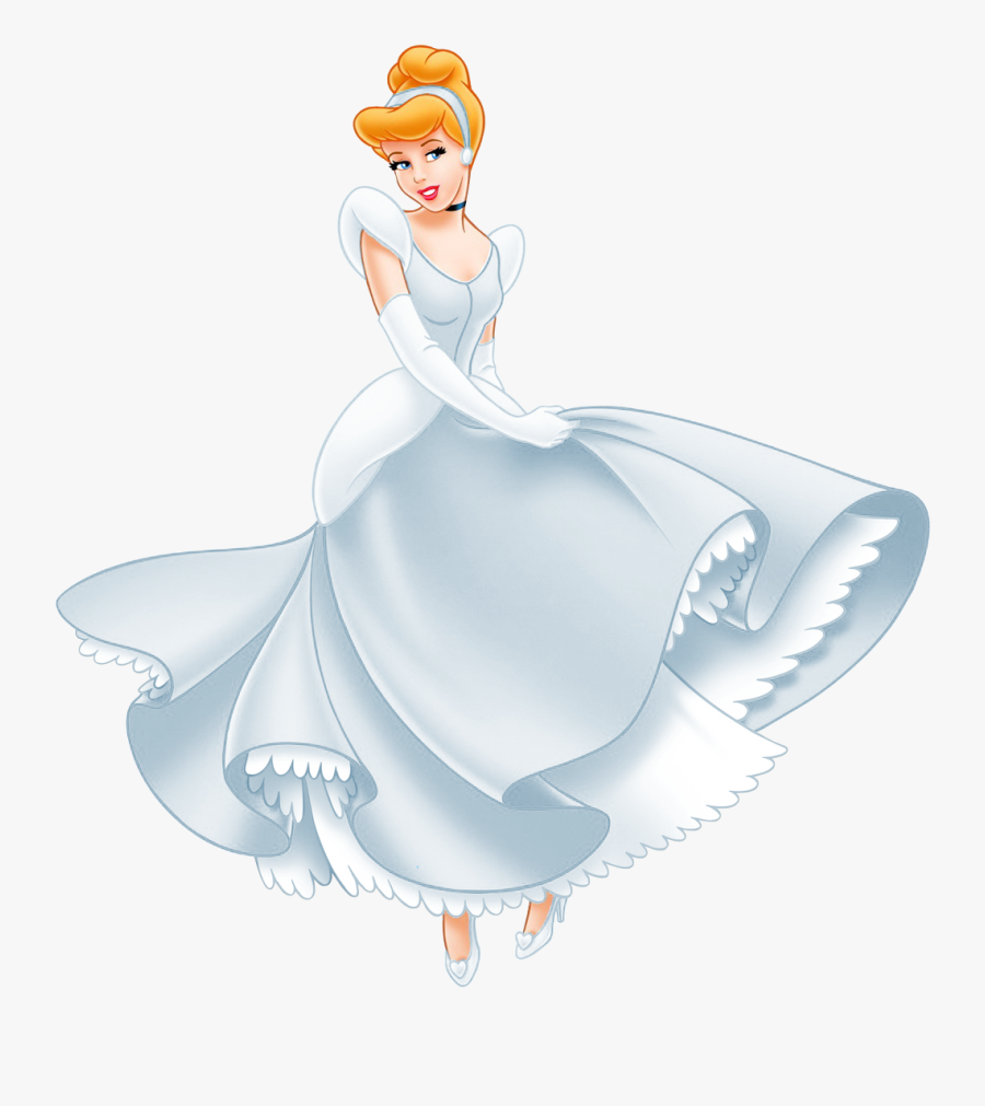 Cinderella Movie - Disney Cinderella Silver Dress, Transparent Clipart