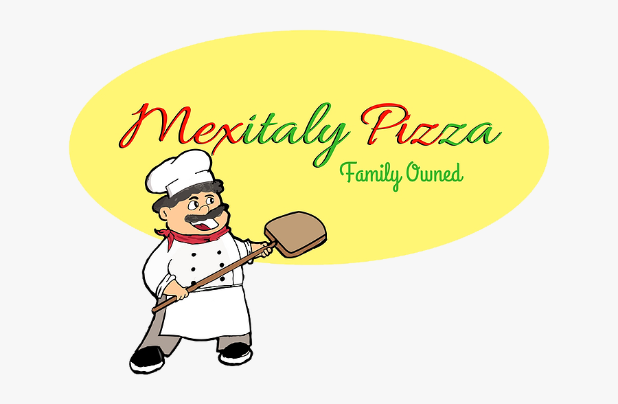 Mexitaly Pizza - Cartoon, Transparent Clipart