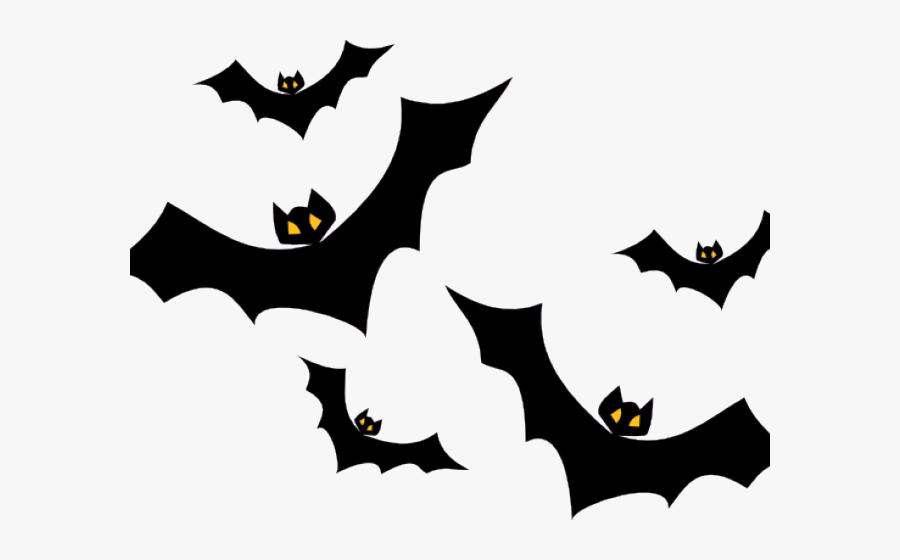 Bats Clipart Five Free For Download On Rpelm Graphic - Halloween Bats Png, Transparent Clipart