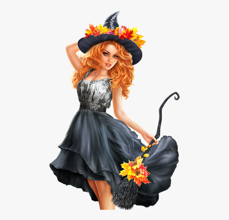 Vampires, Witches, Pin Up, Tube, Clip Art, Bruges, - Alex Prihodko Tube Girl Transparent 2019, Transparent Clipart