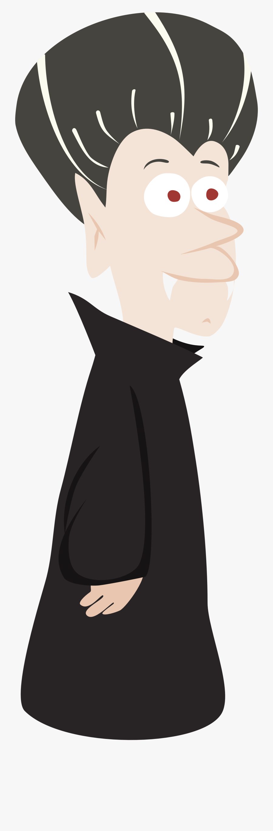 Old Vampire Character By Ahninniah - Count Dracula, Transparent Clipart