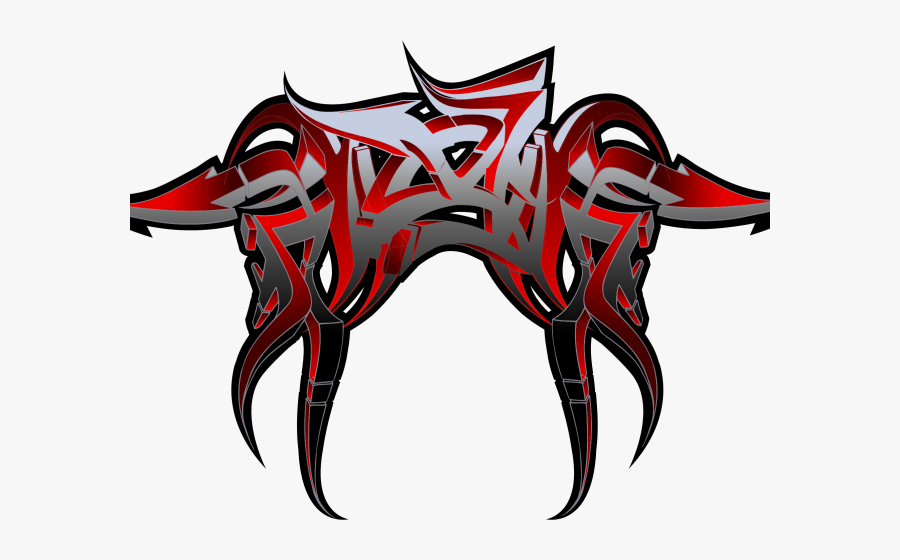 Graffitis En Png 3d, Transparent Clipart