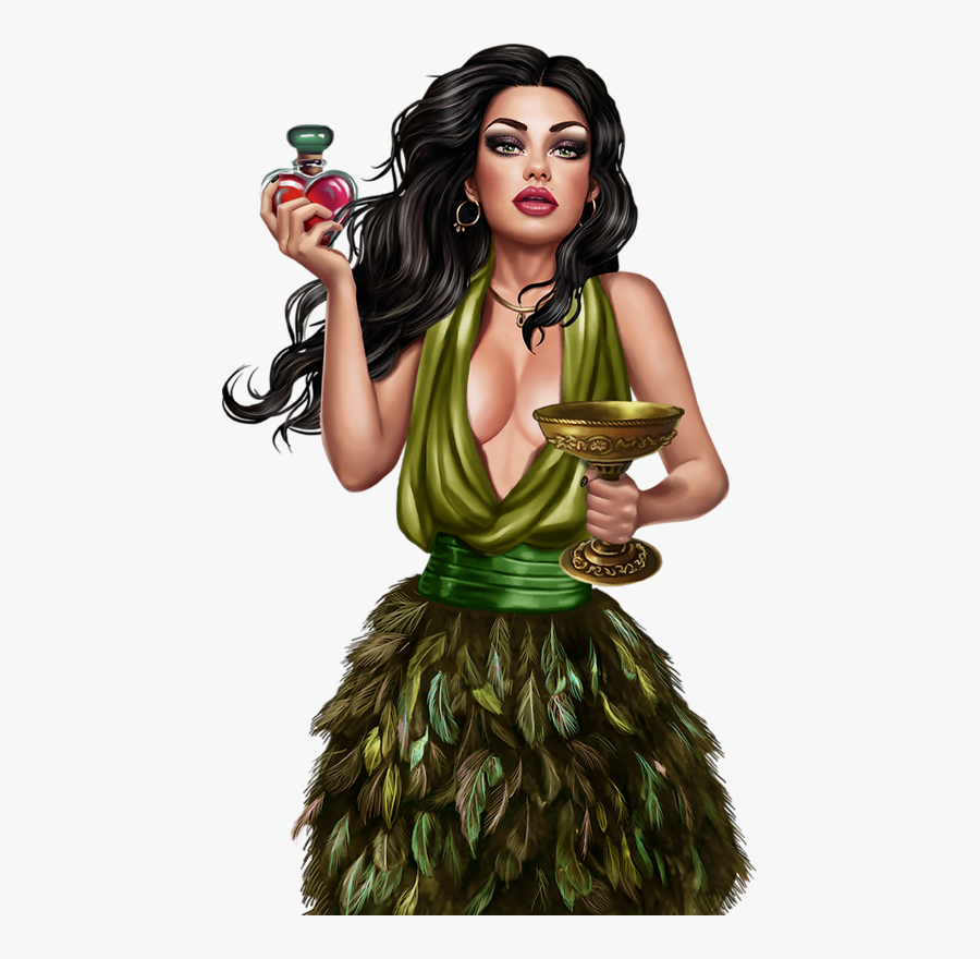 Sexy Witch Png, Transparent Clipart