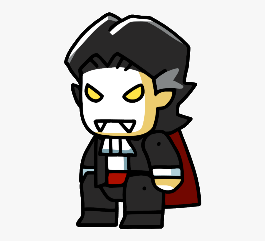 Drac - Dracula Scribblenauts, Transparent Clipart