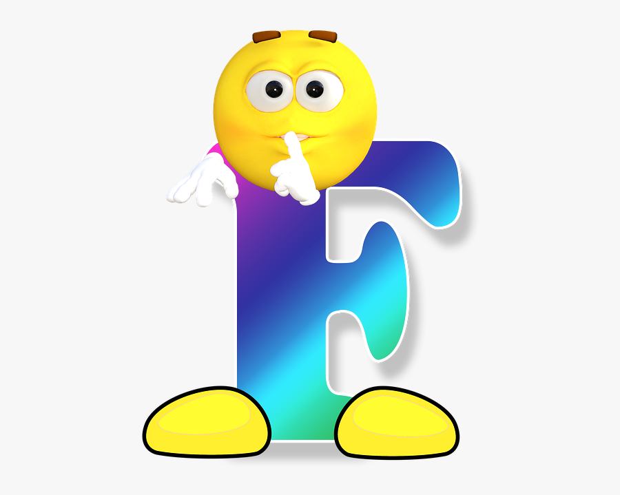 Cute Abc Cliparts 9, Buy Clip Art - Letra F Con Niñas, Transparent Clipart
