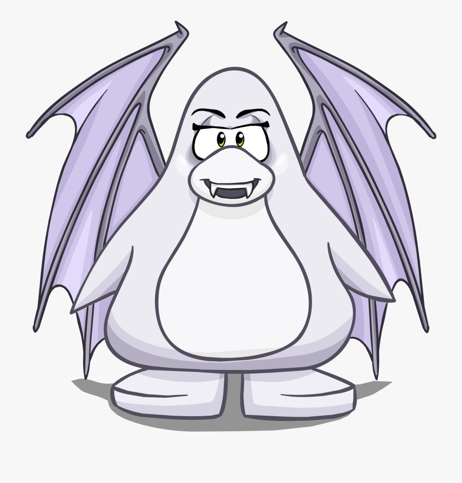 Club Penguin Wiki - Club Penguin Halloween Vampire, Transparent Clipart