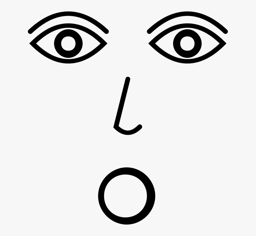 Line Art,blackandwhite,eye - Smile, Transparent Clipart