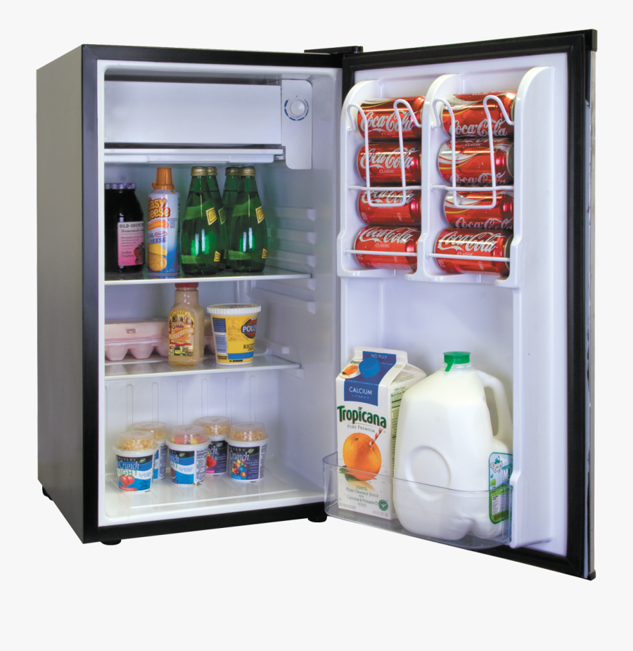 Haier 3.2 Mini Fridge, Transparent Clipart