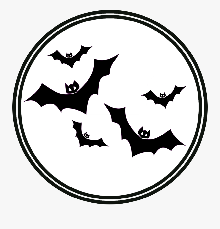 Bats Clipart Black And White, Transparent Clipart