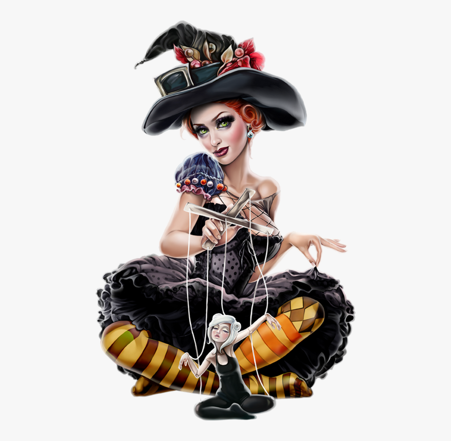 Tube Femme Halloween, Transparent Clipart