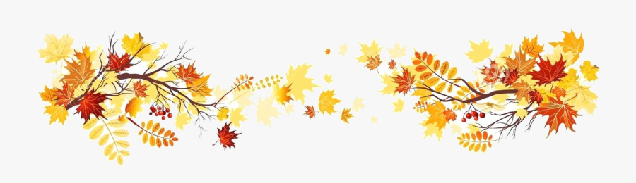 Fall Border Clipart Leaves Clip Art Autumn Corner Free - Autumn Leaf Border, Transparent Clipart
