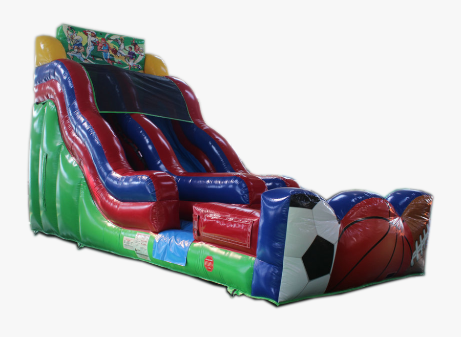 Sports Slide - Inflatable, Transparent Clipart