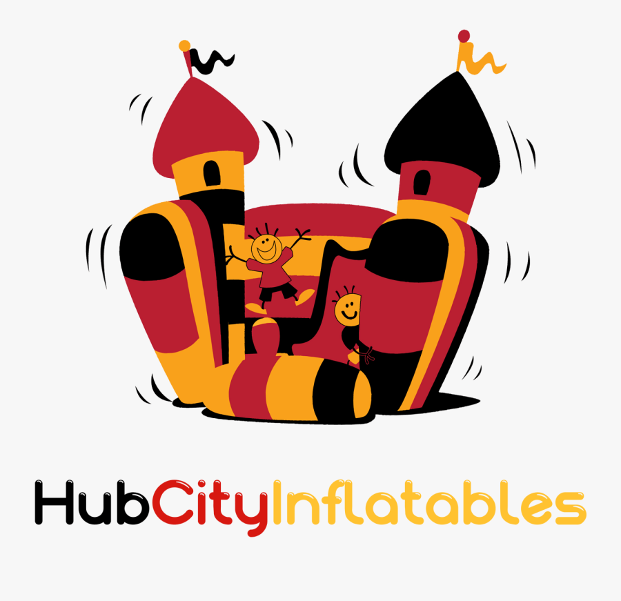 Bounce Houses Clip Art, Transparent Clipart