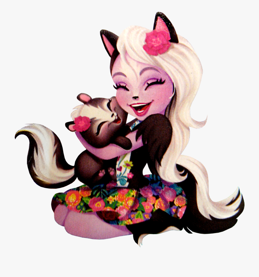 Sage Skunk Enchantimals Png, Transparent Clipart