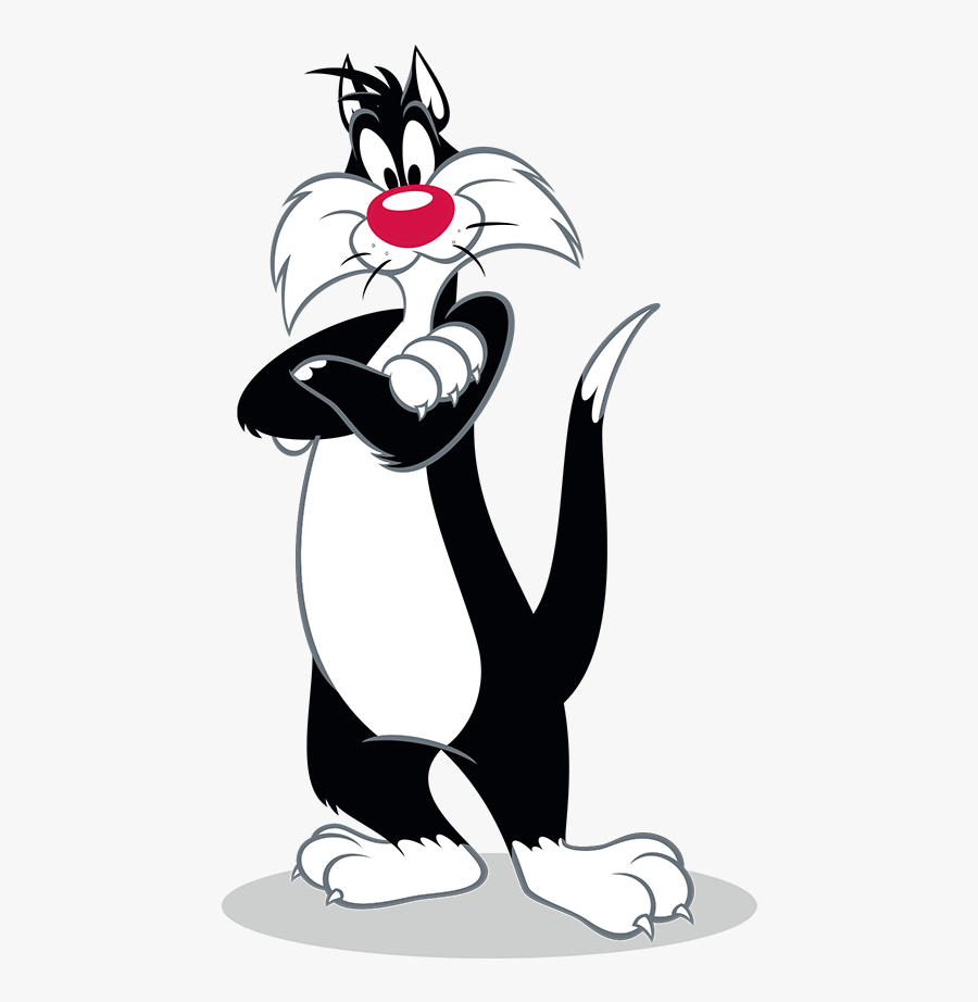 Skunk Clipart Sylvester - Looney Tunes Png, Transparent Clipart