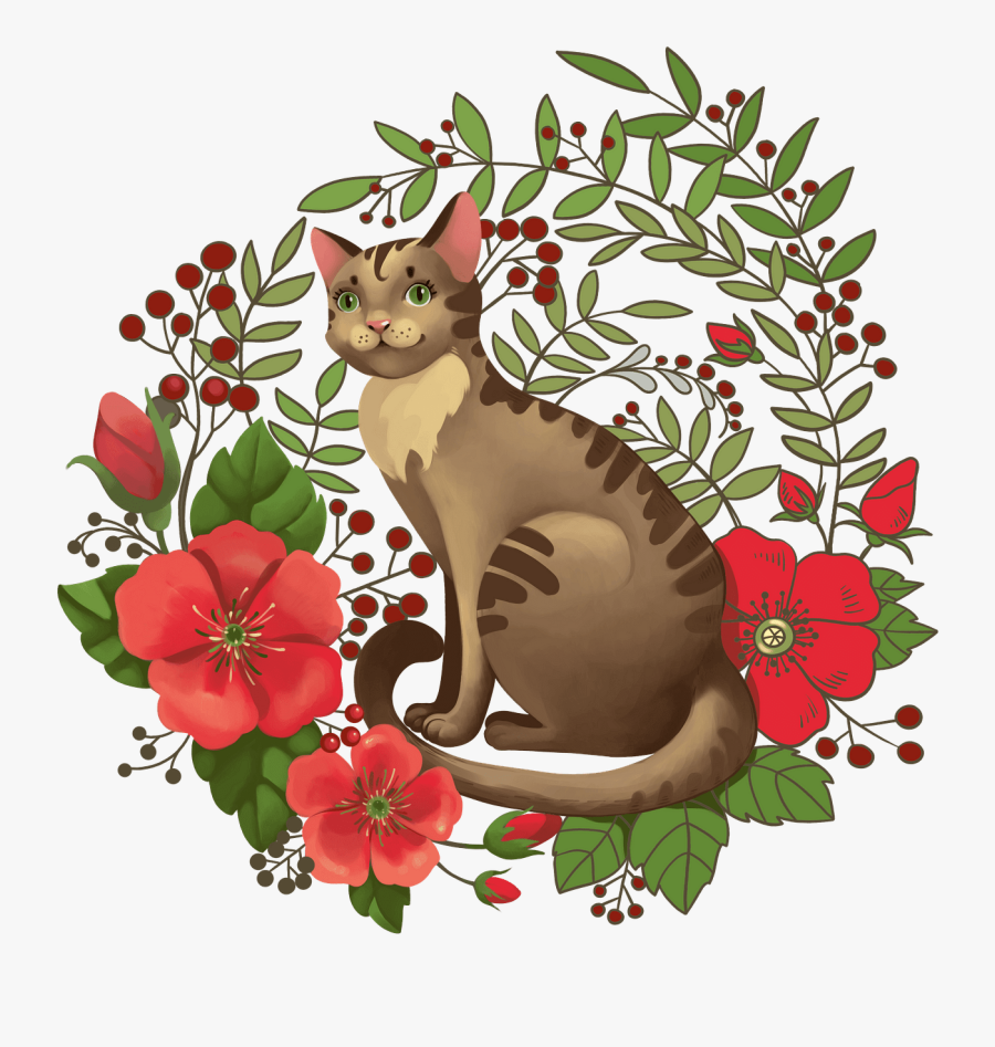 Domestic Short-haired Cat, Transparent Clipart