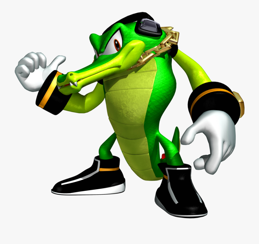 Best Sonic Vector The Crocodile Pictures - Vector The Crocodile, Transparent Clipart