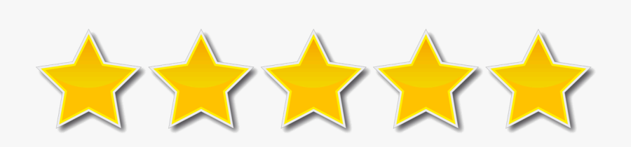 Amazon 5 Star Rating, Transparent Clipart