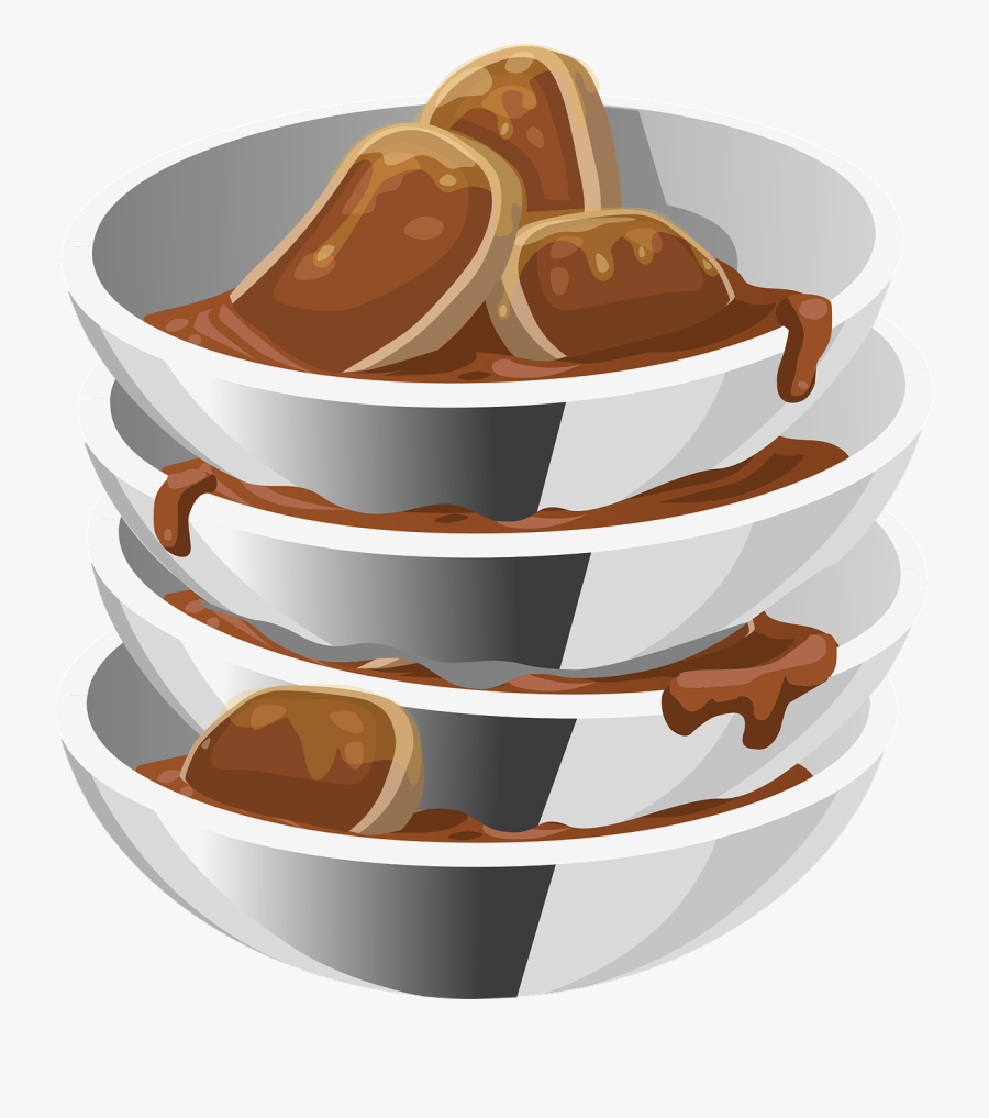 Dishes Dirty Housework Free Picture - Dirty Clipart Transparent Background, Transparent Clipart