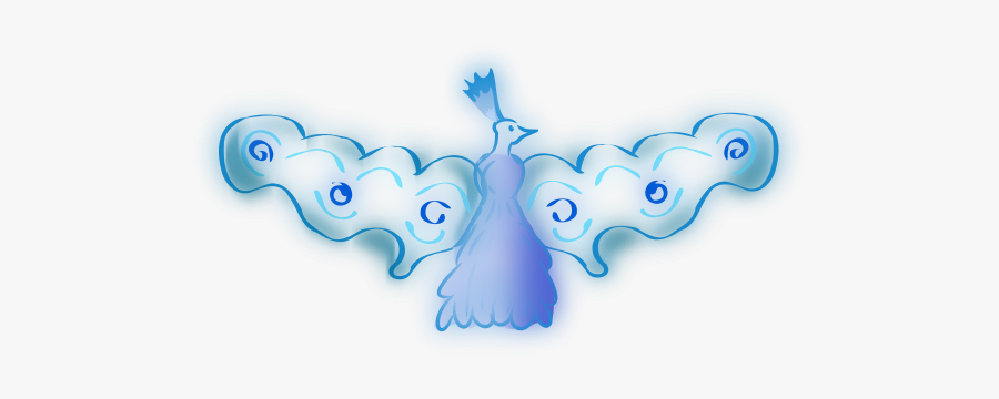 Water Phoenix Bird - Blue Phoenix Name Clipart, Transparent Clipart
