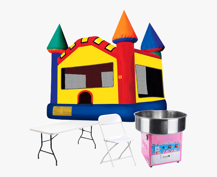 Inflatable Castle Bouncer, Transparent Clipart