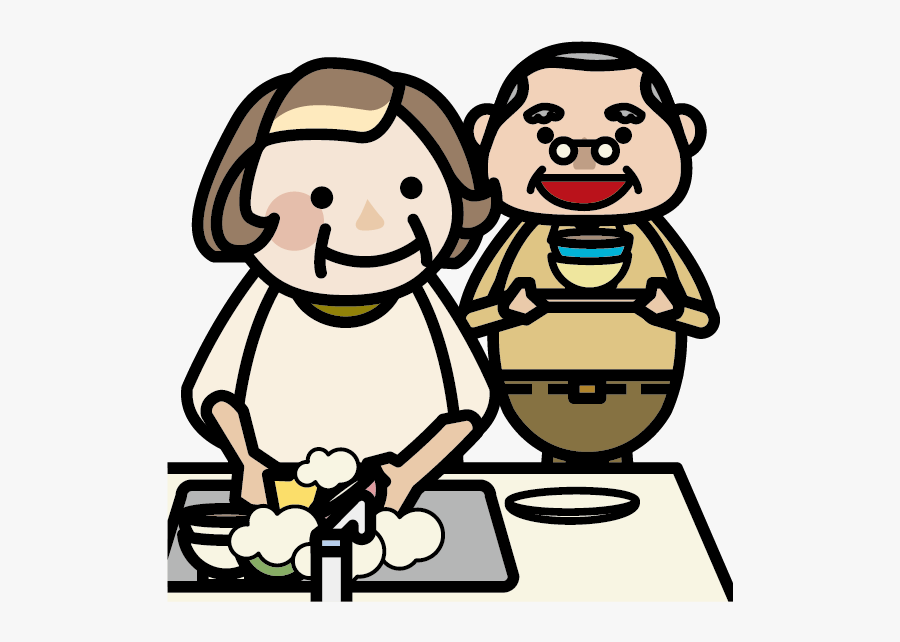 Dishes Three Widsom After - 洗 碗 的 剪貼, Transparent Clipart